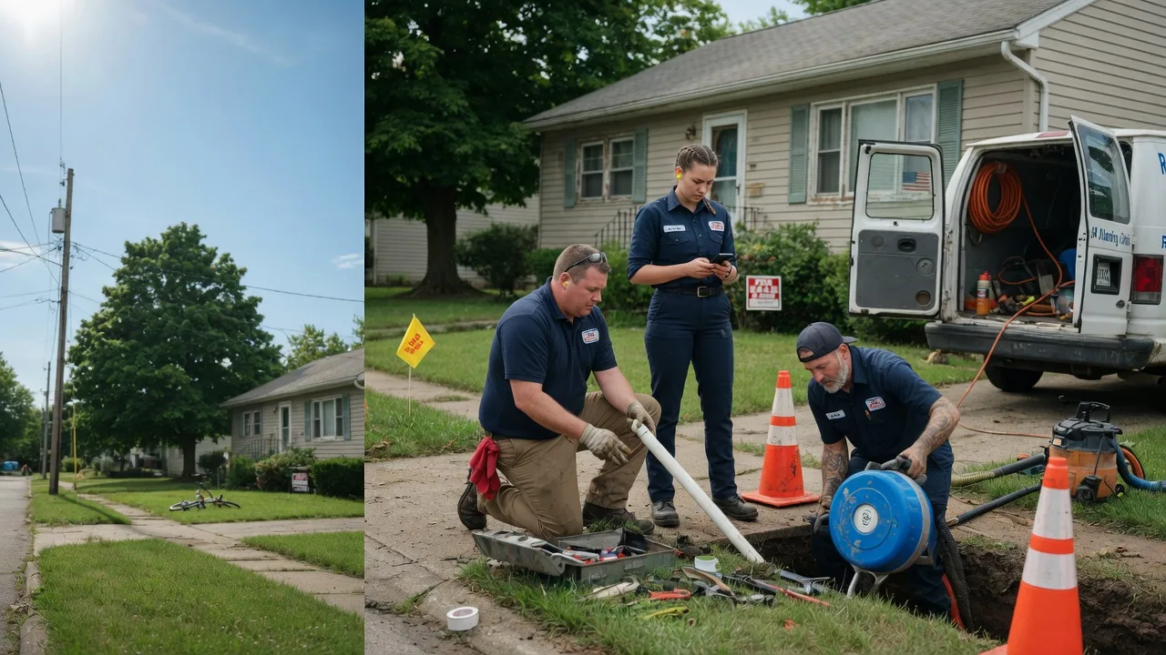 Sewer Line Repair in Elwood, IL near me